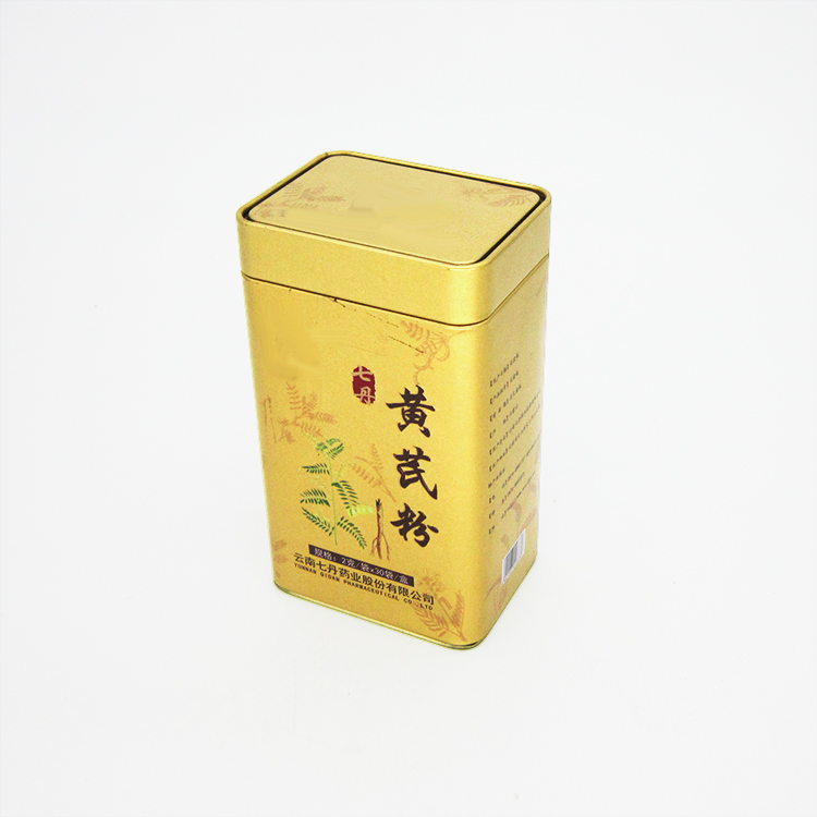 黄芪粉铁罐